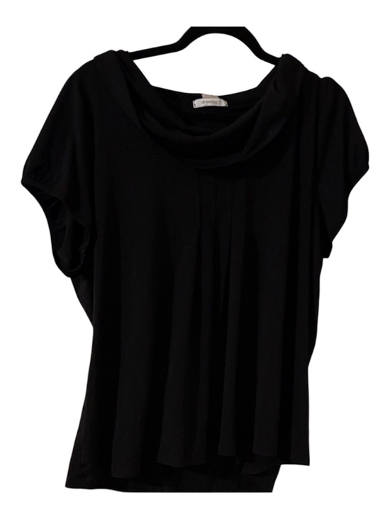 Dress Barn Tops - Dress Barn Black Cowl Neck Blouse Size 18 Like new!